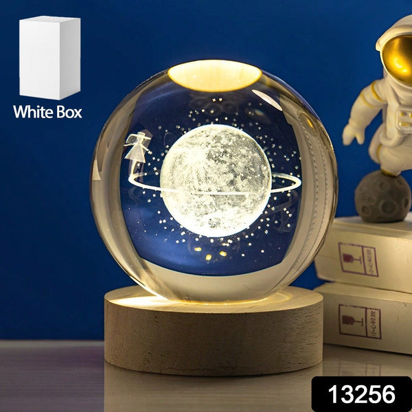 astronaut ball night light resin base decor