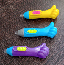 1930 thumb shaped light lightning keychain lightning toy thumb shape led light