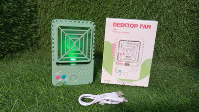 portable mini desktop fan