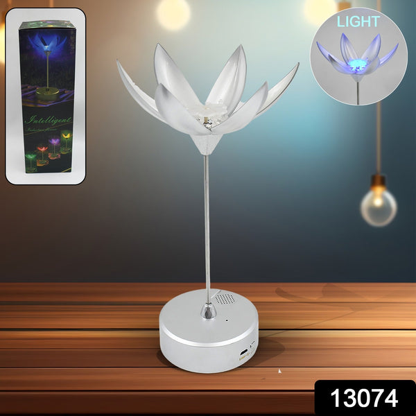 13074 lotus flower lamp with music