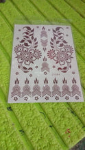 13723 temporary tattoos 1 sheet j1384