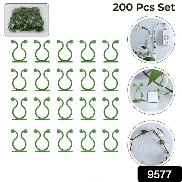 9577 wall plant climbing clip 200pcs
