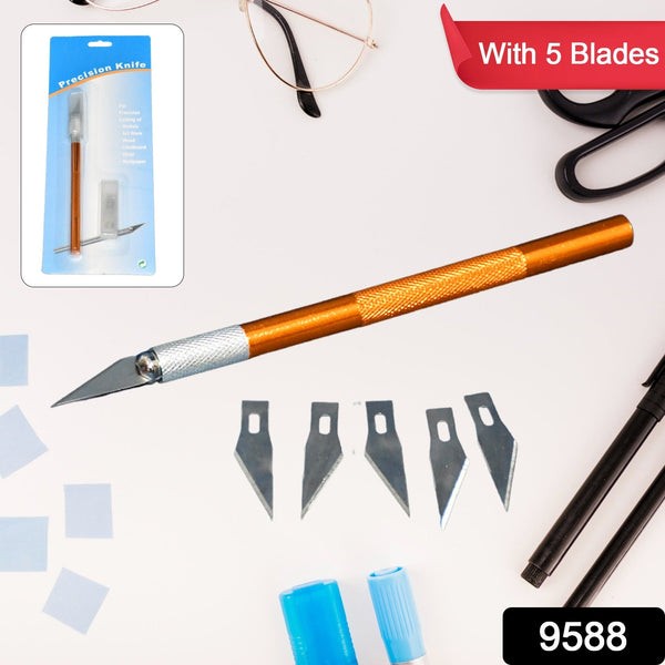 9588 precision knife with 5 blades