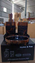 bathroom accessories set 4pcs