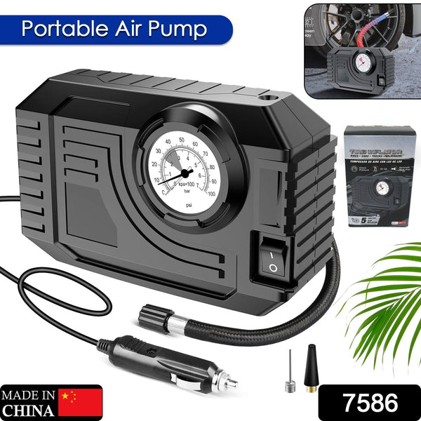 7586 12v portable air pump