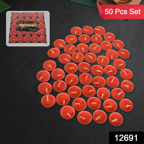 12691 tealight candles 50pc set