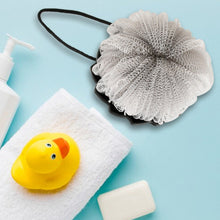 shower loofah sponge body exfoliating scrubber