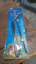 reusable stainless steel drinking straws bent 4 bent straws 1 brush