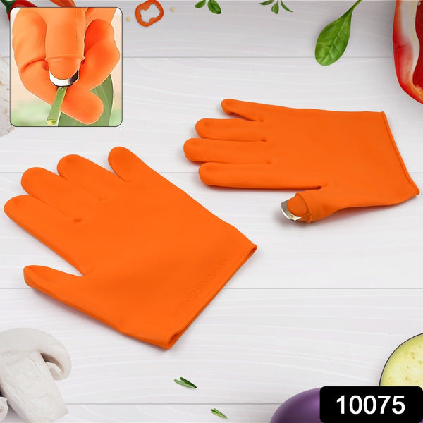 10075 thumb knife gloves pair