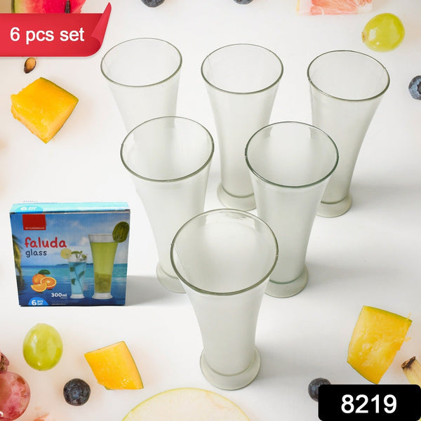 8219 faluda pla glass 6pc 300ml