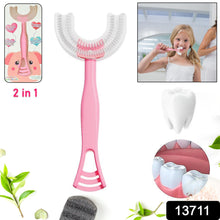 13711 2in1 toothbrush n tongue clea 1pc