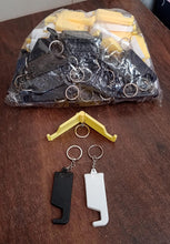 2 in 1 plastic keychain mobile stand 100pcs set