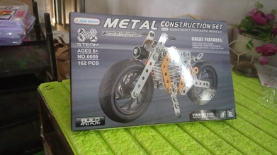 18439 engineering metal bike toy no1