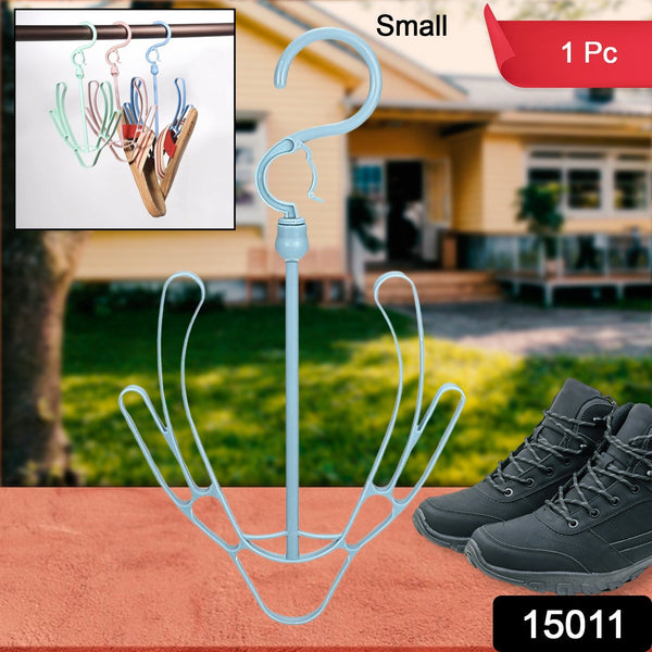 small rotatable shoe drying hanger