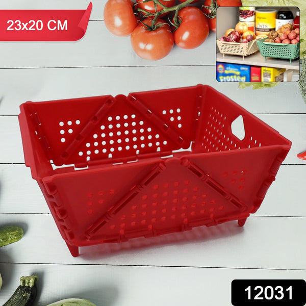 12031 pla foldable basket 23x20cm