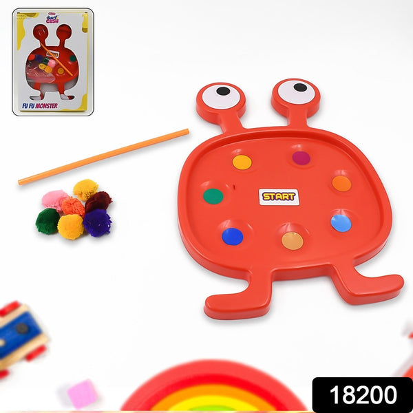 fu fu monster plastic toy for kids set