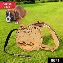 retractable telescopic pet leash rope 3m