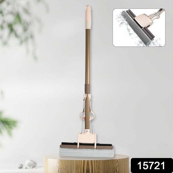 15721 sponge mop superabsorbentsponge head self cleaning miracle mop bucket with washing drying and storage