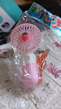 17721 portable small electric fan handheld rechargeable mini student handheld dormitory class personal fan