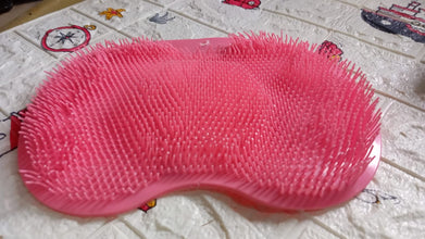 silicone bath massage scrubber