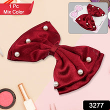 3277 bow tie hair clip 1pc