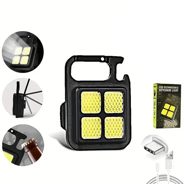 4 led mini keychain light 1pc