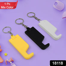 2 in 1 plastic keychain mobile stand 1pc