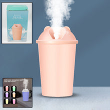 bear shape usb humidifiers cup 1 pc multicolor light