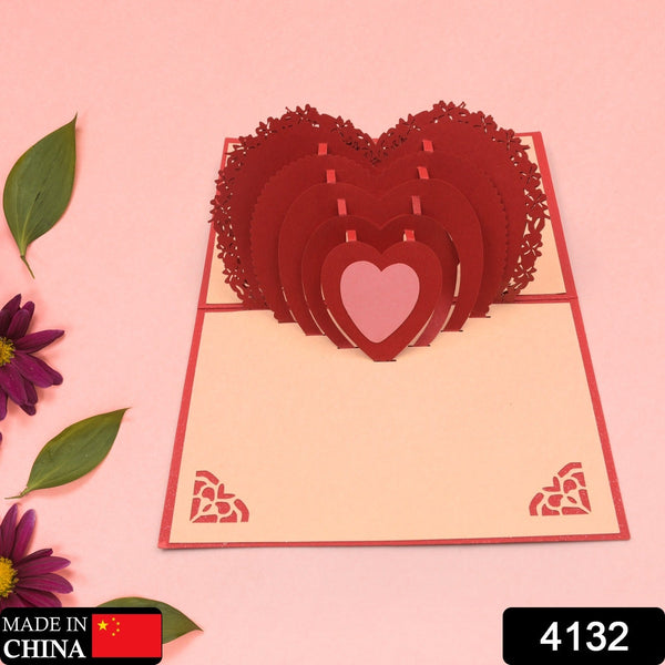 3d pop up greeting card 1 pc birthday love christmas 3