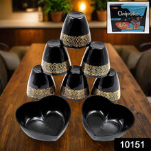 2 bowl amp 6 glass snake set 8 pc set