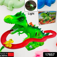 17657 dinosaur climbing stairs toy track