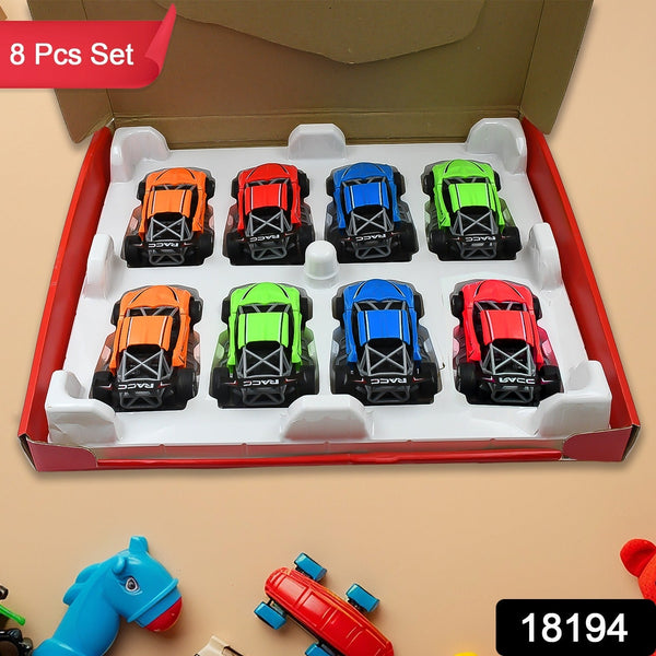 mini pull back racing car widely used by kids children 8 pcs set mix color