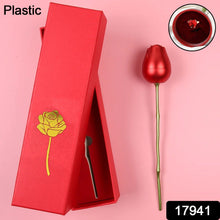 red rose couple rings box for valentines day gift