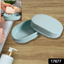 17677 plastic soap box 1pc