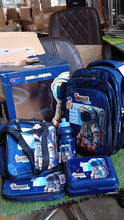 5 in 1 school bag set lunch bag water bottle