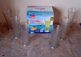 8219 faluda pla glass 6pc 300ml
