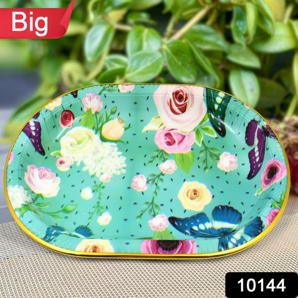 10144 big plastic serving tray 1pc