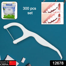 12678 2 in 1 tooth picks flosses portable toothpicks resealable oral care dental flosser easy storage dental pick for fresh breath and healthy 300 pcs set