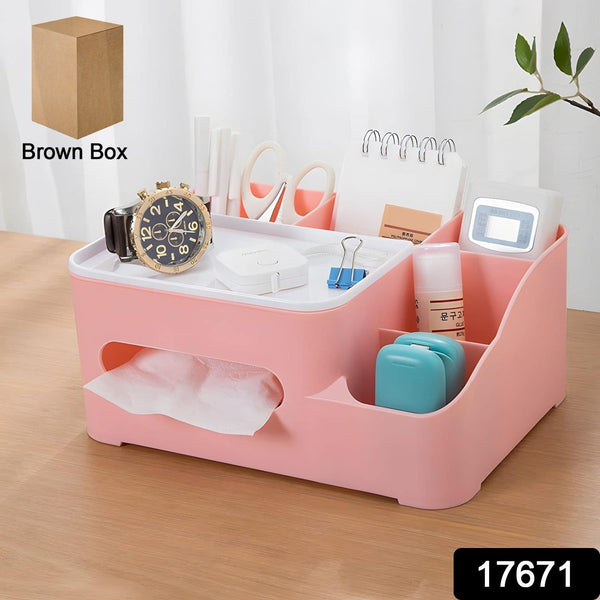 multifunction desk storage organizer box