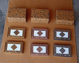 meenakari handicraft wooden keyholder