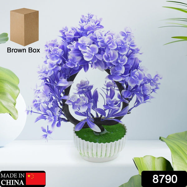 wild artificial flower plants with cute pot flower plant for home office decor tabletop and desk decoration artificial flower for balcony indoor decor plants for living room 1 pc 2