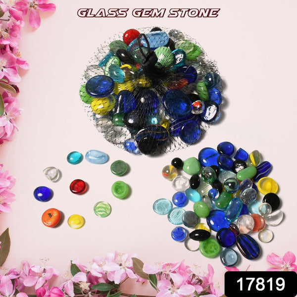 multi color decorative stone for garden lawn aquarium fish tank gravel flower pots decoration pebbles for fish bowl all purpose attractive stone set 1