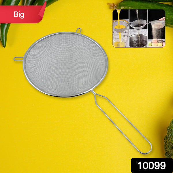 big mesh strainer stainless steel