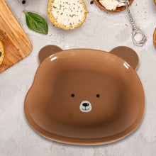 bear shaped plate