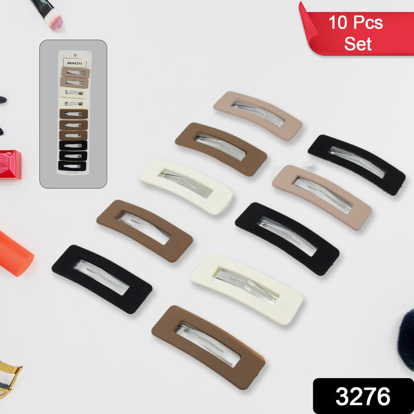 3276 matte hair clips 10pc