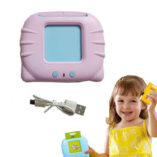 learning machine toy with cards