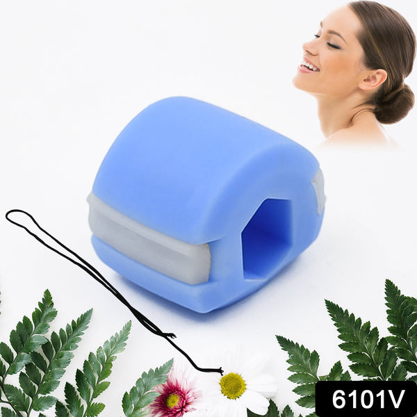 cn blue jaw exerciser used to gain sharp and chiselled jawline easily and fast
