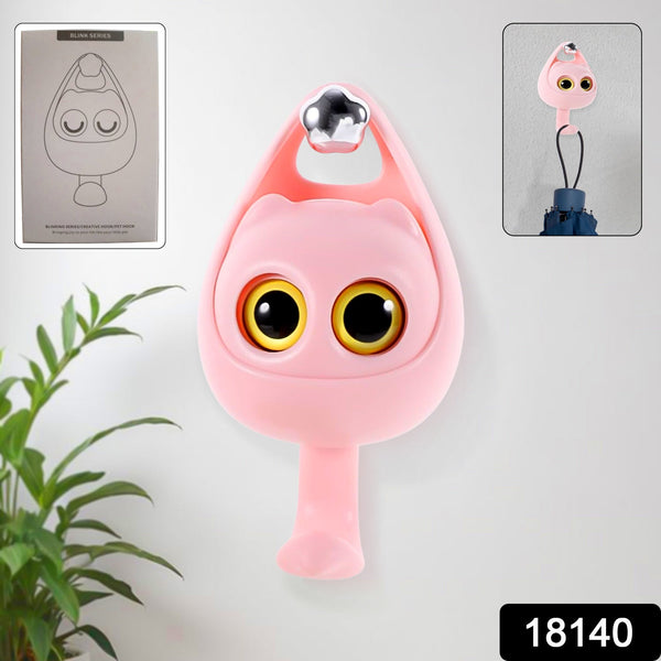 creative adhesive coat hook wink cat hook 1 pc