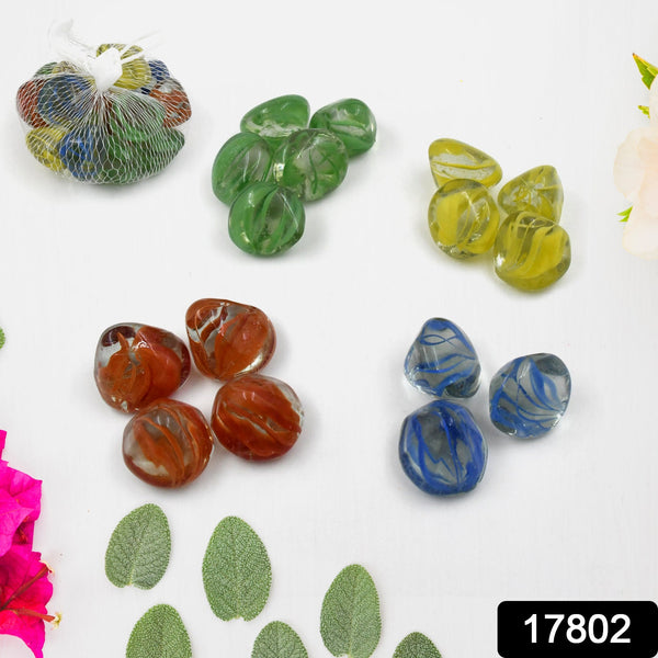 17802 multi color decorative stone for garden lawn aquarium fish tank gravel flower pots decoration pebbles for fish bowl all purpose attractive stone set 1