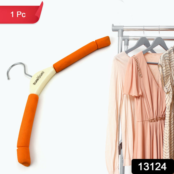 13124 orange sponge cloth hanger 1pc